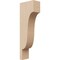 Ekena Millwork 2"W x 4"D x 12"H Thin Newport Rough Cedar Woodgrain TimberThane Corbel, Primed Tan CORUR02X04X12NEWRCPR - alternate 1